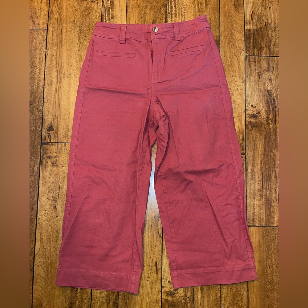 Wide legged trouser crop / ankle